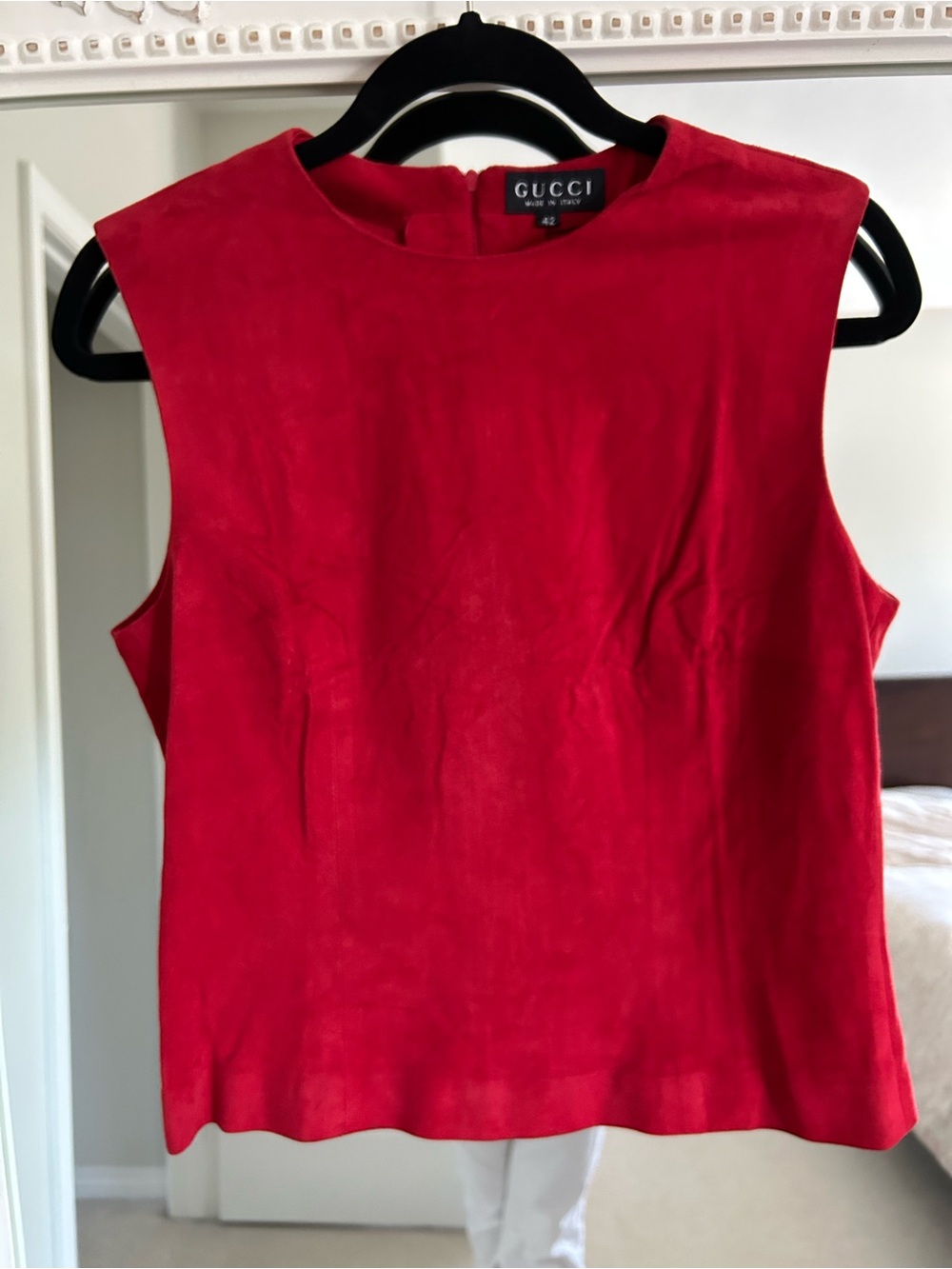 Gucci Tom Ford suede top